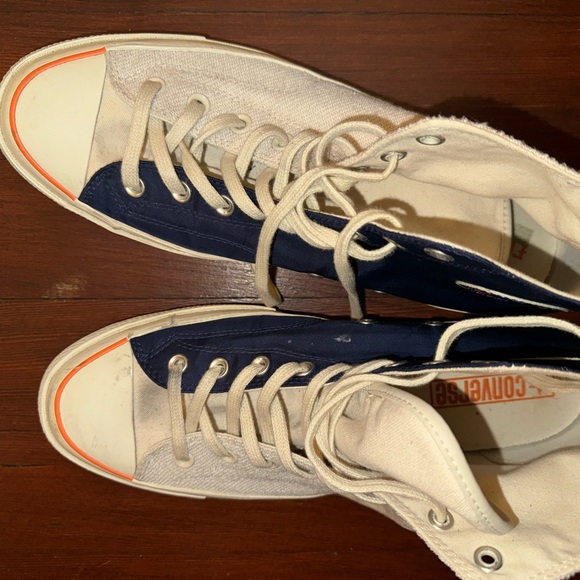 Converse High-Tops All Star in Blue and Cream - Picture 14 of 15